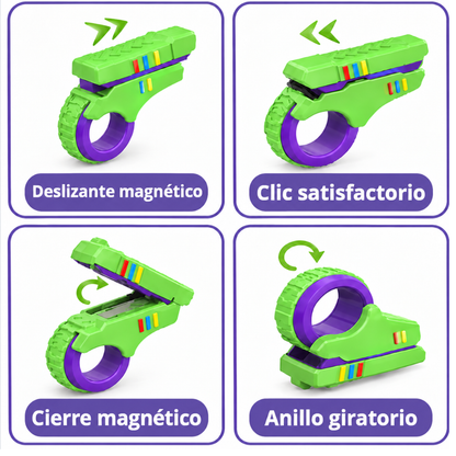 Trinquete Antiestrés Fidget Sensorial
