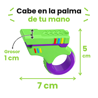 Trinquete Antiestrés Fidget Sensorial
